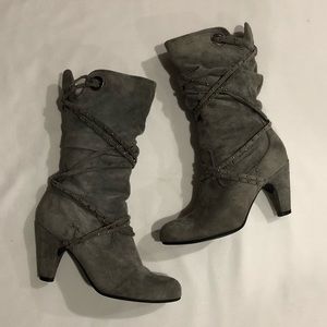 White mountain calf boots